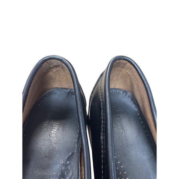 G.H. Bass Weejuns Whitney Womans Black Leathe Slip loafer Sz 8.5M SKU 9528 - Picture 9 of 16